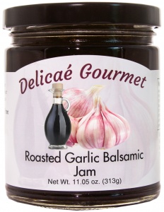 Roasted Garlic Balsamic Jam "Gluten-Free"