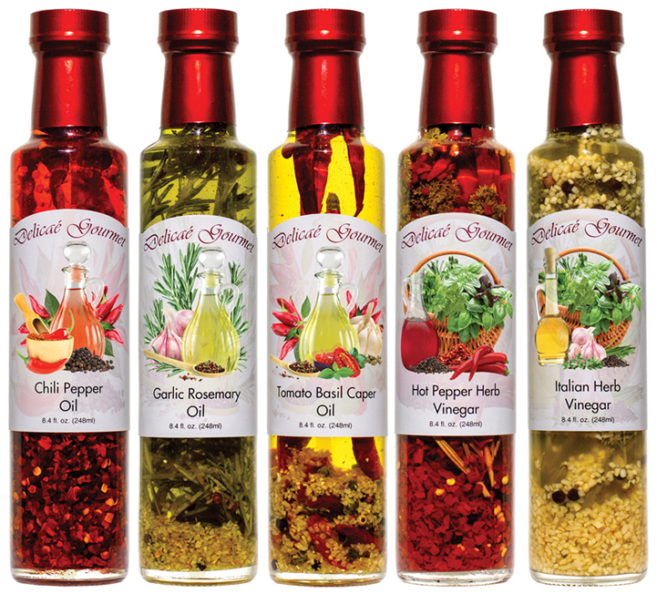 Infused Oils and Vinegars