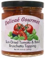 Sun-Dried Tomato and Basil Bruschetta Topping