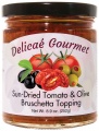 Sun-Dried Tomato and Olive Bruschetta Topping