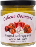 Roasted Red Pepper Garlic Mustard "Gluten-Free"