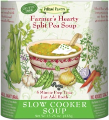Farmer's Hearty Split Pea Slow Cooker Soup