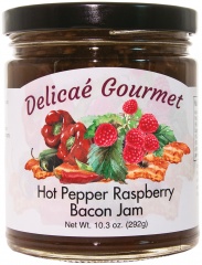 Hot Pepper Raspberry Bacon Jam