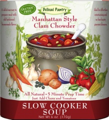 Manhattan Style Clam Chowder Slow Cooker Soup