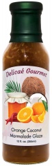 Orange Marmalade Coconut Glaze