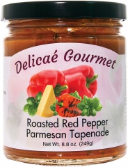Roasted Red Pepper Parmesan Tapenade