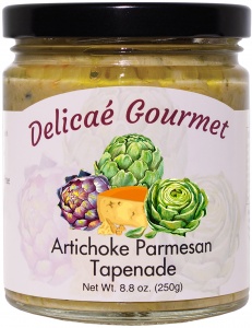 Artichoke Parmesan Tapenade "Gluten-Free"