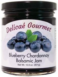 Blueberry Chardonnay Balsamic Jam "Gluten-Free"