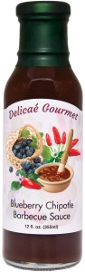 Blueberry Chipotle Barbecue Sauce "Gluten-Free"