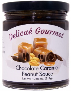 Chocolate Caramel Peanut Sauce