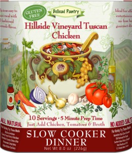 Hillside Vineyard Tuscan Chicken Slow Cooker Dinner "Gluten-Free"