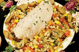 Homemade Turkey Barley Slow Cooker Dinner