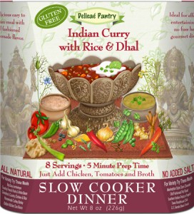 Indian Curry with Rice & Dhal Slow Cooker Dinner