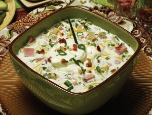 Luck of the Irish Potato Bacon Soup "Gluten-Free"