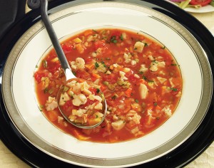 Manhattan Style Clam Chowder Slow Cooker Dinner