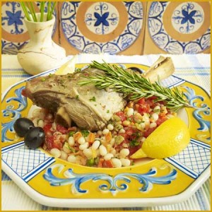 Mediterranean Lamb Shanks Slow Cooker Dinner