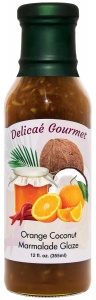 Orange Marmalade Coconut Glaze "Gluten-Free"
