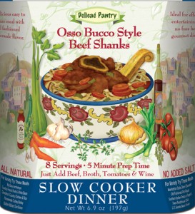 Osso Bucco Style Beef Shanks Slow Cooker Dinner