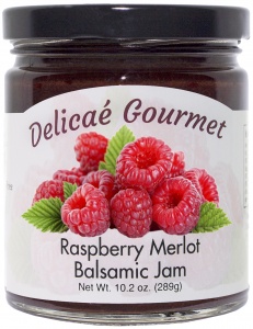 Raspberry Merlot Balsamic Jam "Gluten-Free"