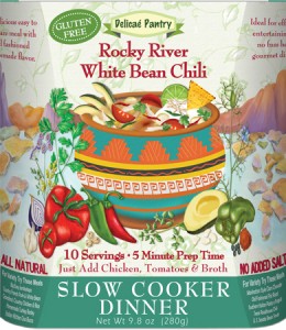 Rocky River White Bean Chili Slow Cooker Dinner "Gluten-Free"