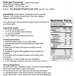 Southwest Roadhouse Chili Slow Cooker Dinner