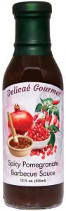 Spicy Pomegranate Barbecue Sauce "Gluten-Free"