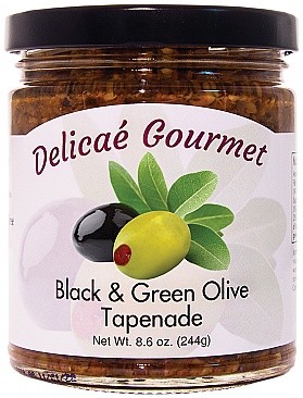 Black and Green Olive Tapenade