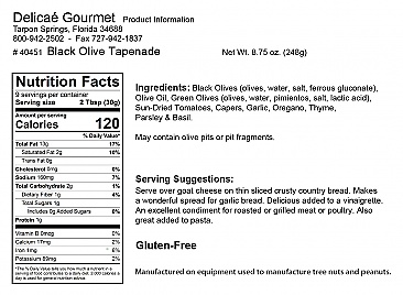 Black Olive Tapenade