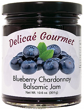 Blueberry Chardonnay Balsamic Jam