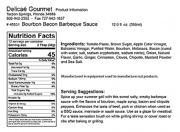 Bourbon Bacon Barbecue Sauce
