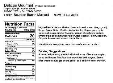 Bourbon Bacon Mustard