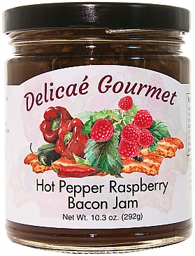 Hot Pepper Raspberry Bacon Jam