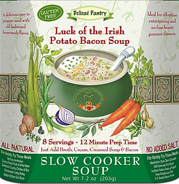 Luck of the Irish Potato Bacon Soup