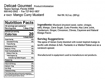 Mango Curry Mustard