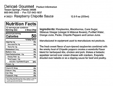 Raspberry Chipotle Sauce