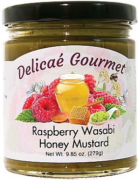 Raspberry Wasabi Honey Mustard