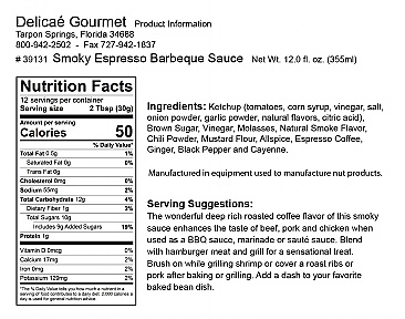 Smoky Espresso Barbecue Sauce