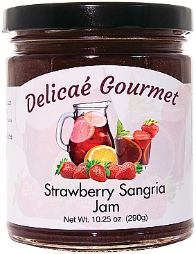 Strawberry Sangria Jam