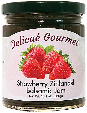 Strawberry Zinfandel Balsamic Jam
