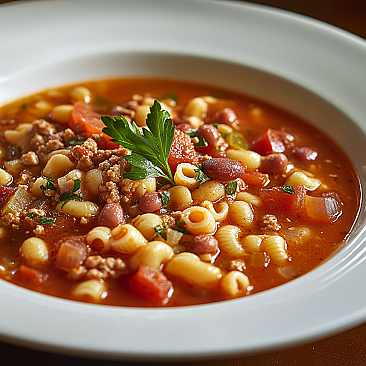 Southern Italian Pasta e Fagioli Slow Cooker Soup