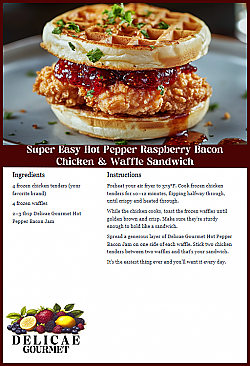 Hot Pepper Raspberry Bacon Jam