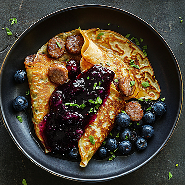 Blueberry Chardonnay Balsamic Jam