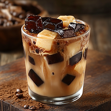 Mocha Coffee Jelly