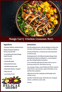 Mango Curry Mustard