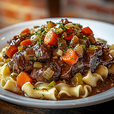 Osso Bucco Style Beef Shanks Slow Cooker Dinner