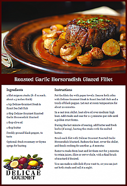 Roasted Garlic Horseradish Mustard