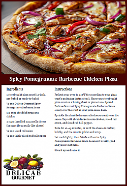 Spicy Pomegranate Barbecue Sauce